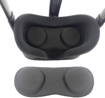 Voor Oculus Quest Duurzaam Stofdicht Anti-kras Accessoires Zwart Zachte Makkelijk Schoon Beschermhoes Vr Lens Draagbare
