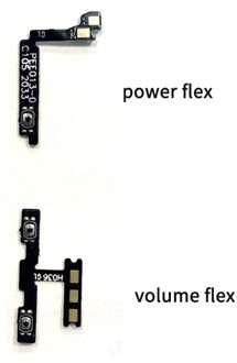 Voor Oneplus 8T Power Volume Knop Flex Kabel Side Key Switch On Off Knop Reparatie Onderdelen Power en Volume