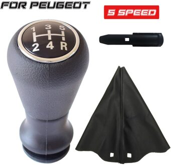 Voor Peugeot 106 107 205 206 207 306 307 308 309 405 406 407 508 605 607 806 807 Voor citroen C1 C3 C4 Pookknop Boot Case option 5