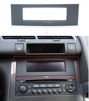 Voor Peugeot Citroen Multifunctionele C-Scherm Shell Case Frame Cd Speler Scherm Behuizing Behuizing Beugel 1stk