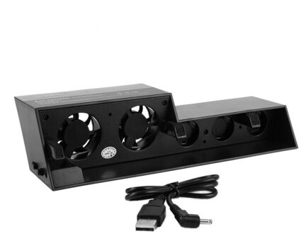 Voor PS4 Console Koelkast Koelventilator Voor PS4 Externe Usb 5-Fan Temperatuurregeling Voor Playstation 4 Console