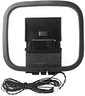 Voor Radio Am Loop Antenne Stereo Receiver Home Theater Kantoor Audio Universal Fm Pvc Roestvrij 3 Pin Stabiele Blote Draad connector