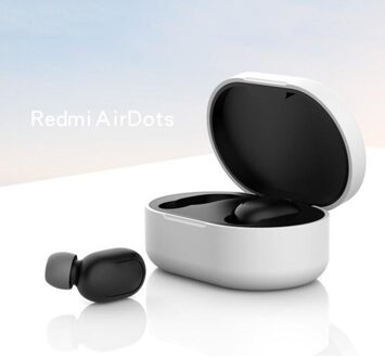 Voor Red Mi Airdots Mi Siliconen Cover Oortelefoon Case Voor Red Mi Airdots Case Echte Draadloze Oordopjes Basic Ondersteuning Headset accessoires 01