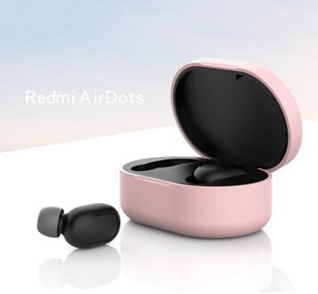 Voor Red Mi Airdots Mi Siliconen Cover Oortelefoon Case Voor Red Mi Airdots Case Echte Draadloze Oordopjes Basic Ondersteuning Headset accessoires 03