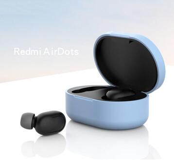 Voor Red Mi Airdots Mi Siliconen Cover Oortelefoon Case Voor Red Mi Airdots Case Echte Draadloze Oordopjes Basic Ondersteuning Headset accessoires 07