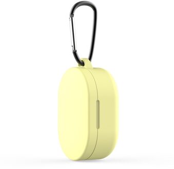 Voor Red Mi Rode Mi Airdots Jeugd Versie Oortelefoon Case Draadloze Headset Beschermhoes Cover Oordopjes Doos Oortelefoon Accessoires geel