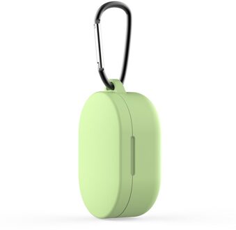 Voor Red Mi Rode Mi Airdots Jeugd Versie Oortelefoon Case Draadloze Headset Beschermhoes Cover Oordopjes Doos Oortelefoon Accessoires groen