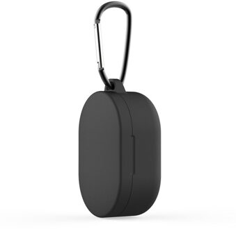 Voor Red Mi Rode Mi Airdots Jeugd Versie Oortelefoon Case Draadloze Headset Beschermhoes Cover Oordopjes Doos Oortelefoon Accessoires zwart