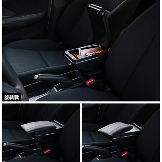 Voor Renault Duster Armsteun Doos Speciale Auto Centrale Kant Doos Auto Centrale Winkel Doos Gemodificeerde Onderdelen Double-Layer Punch-Gratis Storag zwart