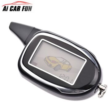 Voor Russische Versie 2-way LCD Afstandsbediening Sleutelhanger Tamarack Voor Twee Richtingen Auto Alarm Systeem Scher khan m7 Scher-Khan Magicar7