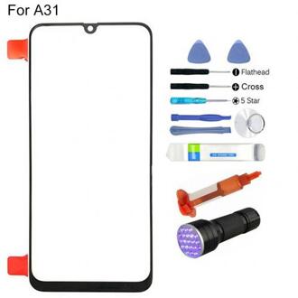 Voor Samsung Galaxy A01 A11 A21 A31 A41 A51 A71 Vervanging Outer Voor Glas Lens Scherm Uv Lijm Kit Front glas Screen Kit Samsung Galaxy A31