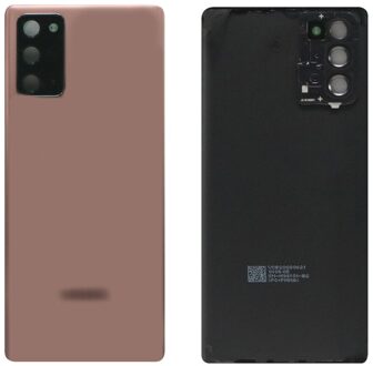 Voor Samsung Galaxy Note 20 N980/Note 20 Ultra N985 Terug Batterij Cover Achterdeur Behuizing Camera Lens Frame lijm Note 20 goud