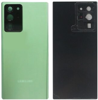 Voor Samsung Galaxy Note 20 N980/Note 20 Ultra N985 Terug Batterij Cover Achterdeur Behuizing Camera Lens Frame lijm Note 20 Ultra groen