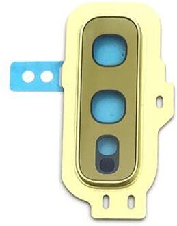 Voor Samsung Galaxy S10e Glas Camera Lens met Tape Vervanging geel