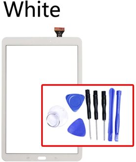 Voor Samsung Galaxy Tab E 9.6 SM-T560 SM-T561 T560 T561 Touch Screen Digitizer Panel Glas Lens Lcd Front Sensor Vervanging wit-met tool