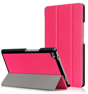 Voor Samsung Galaxy Tab Een 10.1 T510 T515 SM-T510 SM-T515 Tablet Case Custer Fold Stand Beugel Flip Leather Cover KST roos
