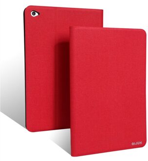 Voor Samsung Galaxy Tab S 8.4 inch SM-T700 QIJUN Case voor SM-T700 SM-T701 T705 8.4 "Case Slim Flip Cover zachte Beschermende Shell rood