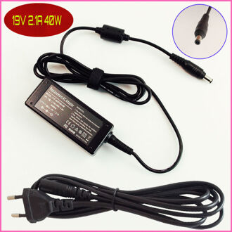 Voor samsung np-nd10 np-nc10 np-n140 np-n150 19 v 2.1a laptop ac adapter oplader netsnoer