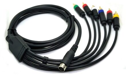 Voor Sega Saturn Rgb/Rgbs Rca Composiet Kabel Voor Sony Pvm Bvm Nec Xm Upscaler Bnc Niet Component zonder BNC