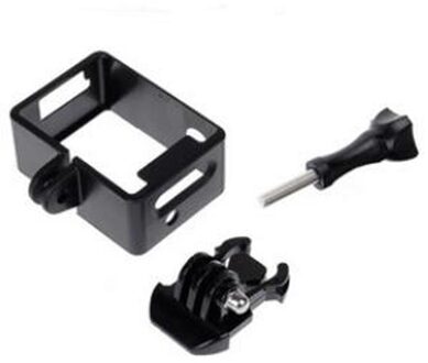 Voor Sj6000 Sj4000 Accessoires Plastic Beschermende Standaard Border Frame Case Houder Zwart Actie Camera