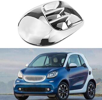 Voor Smart Fortwo Forfour - Abs Chrome Rear Air Ac Outlet Vent Cover Trim