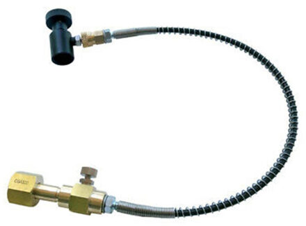 Voor Sodastream Soda Club Co2 Cilinder Refill Adapter Met Aansluiting Slang G5/8 Te TR21.4/W21.8-14 Om TR21.4/CGA320 Om TR21.4