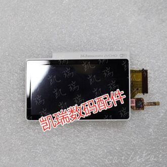 Voor Sony ILCE-5100 A5100 Lcd-scherm Met Scharnier As Roterende Flex Kabel Frame Wit Zwart Originele