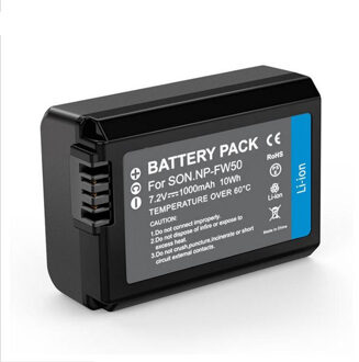 Voor Sony NP-FW50 LCD USB Charger + 1130 mAh NP FW50 Camera Batterij voor Alpha a6500 a6300 a6000 a5000 a3000 NEX-3 a7R DSC-RX10 Set 1 accu
