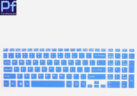 Voor Sony Vato 15.6 Svf Fit15 F15 SVF15 Serie SVF15A SVF15A1V2CS 15.5 Fit15E Svf 14 Fit14E 15 Siliconen Toetsenbord Cover protector blauw