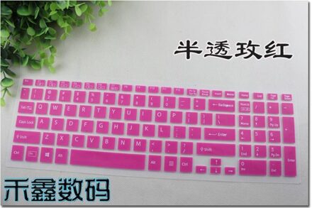 Voor Sony Vato 15.6 Svf Fit15 F15 SVF15 Serie SVF15A SVF15A1V2CS 15.5 Fit15E Svf 14 Fit14E 15 Siliconen Toetsenbord Cover protector roos