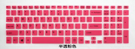 Voor Sony Vato 15.6 Svf Fit15 F15 SVF15 Serie SVF15A SVF15A1V2CS 15.5 Fit15E Svf 14 Fit14E 15 Siliconen Toetsenbord Cover protector roze