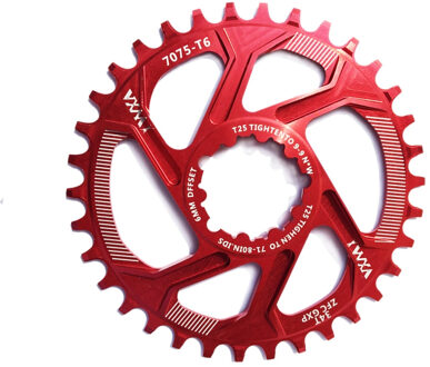 Voor Sram Gxp Fiets Crankstel Al 7075 CNC32T 34T Smalle Brede Kettingblad Chainwhee Voor Sram XX1 XO1 X1 Gx xo X9 Crankstel Mtb Onderdelen 32T rood