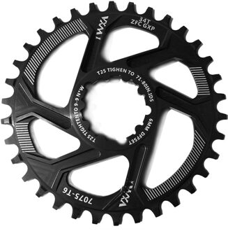 Voor Sram Gxp Fiets Crankstel Al 7075 CNC32T 34T Smalle Brede Kettingblad Chainwhee Voor Sram XX1 XO1 X1 Gx xo X9 Crankstel Mtb Onderdelen 32T zwart