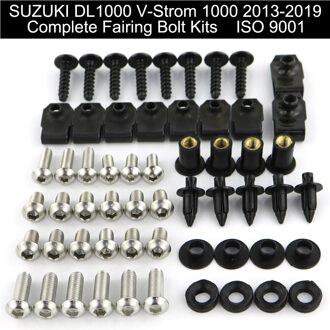 Voor Suzuki DL1000 Vstorm 1000 Motorcycle Compleet Volledige Kuip Bouten Kit Carrosserie Schroef Snelheid Moer Rvs