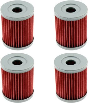 Voor Suzuki DR200 S-G, H, J, K, L, M 1986 1987 1988 1989 1990 1991 DR 200 Motorfiets Olie Filter 4 stk