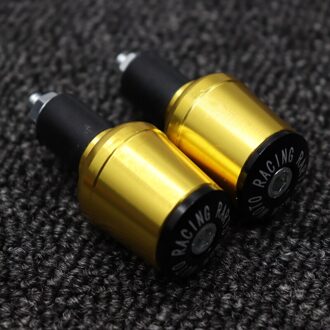 Voor Suzuki Gsr/Gsxr 600/750/1000 DRZ400 DRZ400SM SV650 GSR600 7/8 Motorcycle Handvatten Handvat Bar Grip End cap Stekkers goud