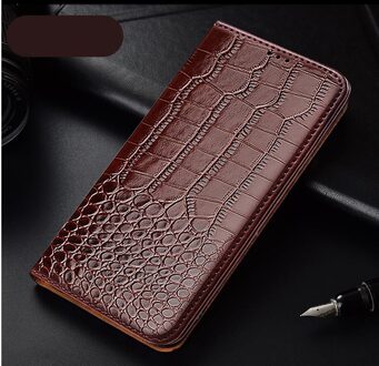 Voor Tecno Spark 6 Go 6.52 "Phone Case Leather Wallet Kaarthouder Stand Boek Cover Voor Spark6 6Go spark6Go Fundas Coque bruin JZ
