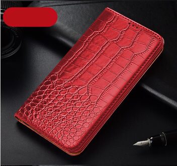 Voor Tecno Spark 6 Go 6.52 "Phone Case Leather Wallet Kaarthouder Stand Boek Cover Voor Spark6 6Go spark6Go Fundas Coque rood JZ
