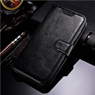 Voor Tecno Spark 6 Go 6.52 "Phone Case Leather Wallet Kaarthouder Stand Boek Cover Voor Spark6 6Go spark6Go Fundas Coque zwart AZ
