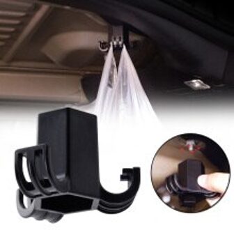 Voor Tesla Model 3 Auto Haak Hanger Holder Kofferbak Haak 1Pc Abs Accessoires Zak Zwart