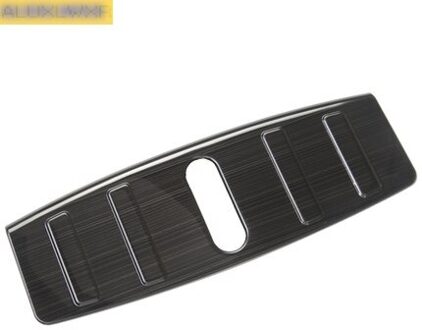 Voor Tesla Model 3 Rvs Hoofd Opslag Lock Bescherming Plaat Modificatie Auto Accessoires Decoratie Paars