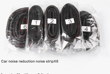 Voor Tesla Model 3 Ycar Deur Afdichting Strip Kit Geluiddichte Geluidsisolatie Weer Strip Afdichting Model3 2022 Exterieur Accessoires M3-GA31L