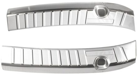 Voor Tesla Model Y Kofferbak Bumper Protector Rvs Trunk Inner Guard Trim zilver