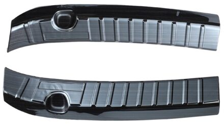 Voor Tesla Model Y Kofferbak Bumper Protector Rvs Trunk Inner Guard Trim zwart