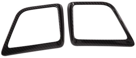 Voor Toyota Alfa Alpha-Abs Black Carbon Fiber Rear Tweeter Speaker Frame