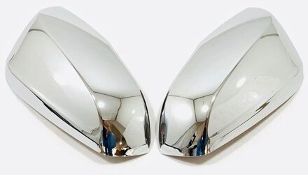 Voor Toyota Alphard Vellfire Abs Chrome/Carbon Fibre Auto Side Achteruitkijkspiegel Cover Trim Auto accessoires 2 Stuks chroom 2