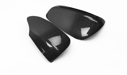 Voor Toyota C-HR Chr Abs Chrome/Carbon Decoratie Achteruitrijcamera Achteruitkijkspiegel Side Glas Spiegel Cover trim Frame 2 Stuks koolstof Fibre