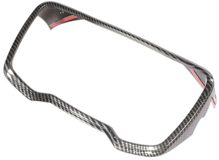 Voor Toyota Corolla Dashboard Instrument Gauge Cover Trim Fit Matte Carbon Fiber