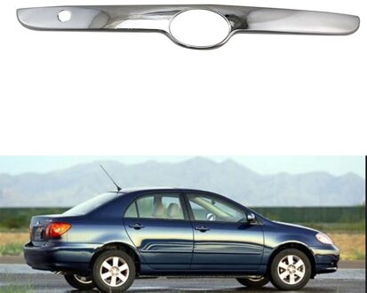 Voor Toyota Corolla Sedan 2003-08 Chrome Auto Kofferbak Deksel Rand Achterklep Boot Deur Cover Trim Molding Trim