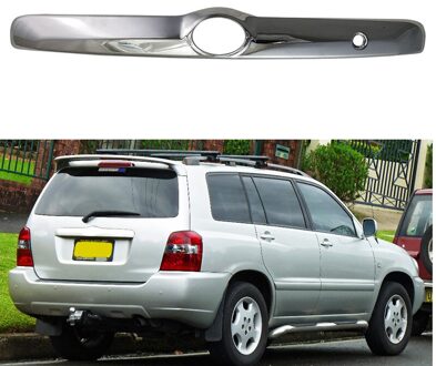 Voor Toyota Highlander Kluger 2003-2007 Chrome Rear Kofferdeksel Achterklep Deur Cover Trim Hatch Back Molding Versiert